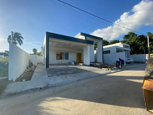 Maison en construction en projet fermé | Immobilier en République Dominicaine