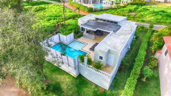 Sunseeker Villa in geschlossenem Projekt vorgefertigt. | Immobilien in der Dominikanischen Republik
